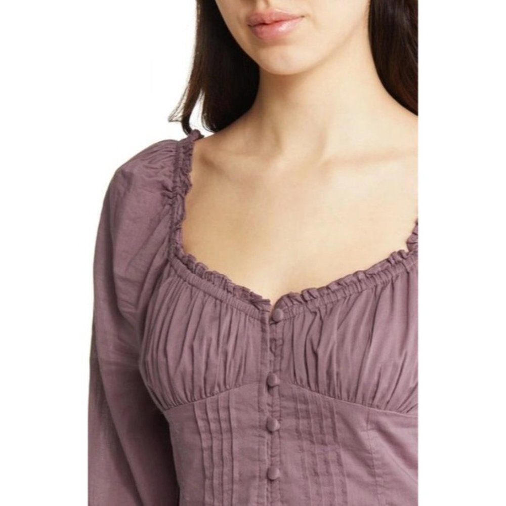 NWT BDG Urban Outfitters Lydia 3/4 Sleeve Corsetry Mini Dress, size X-Small - Picture 6 of 10